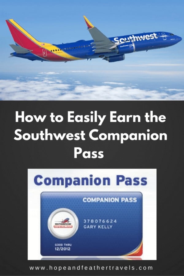 How to (easily) get the Southwest Companion Pass Nancy East