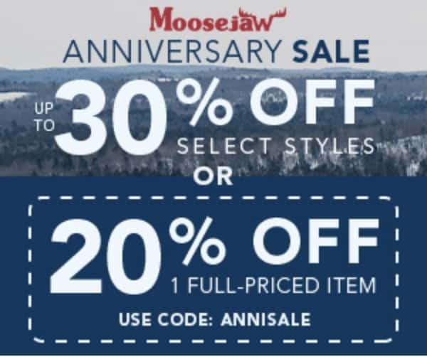 Moosejaw Anniversary Sale